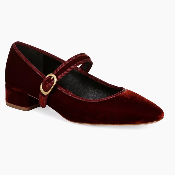Veronica Beard Cade Velvet Mary Jane Ballet
Pump Red Ochre size 8 
$300 NEW - Picture 1 of 16